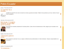 Tablet Screenshot of pobreecuador.blogspot.com