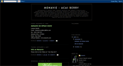 Desktop Screenshot of monavie-acaiberry-malaysia.blogspot.com