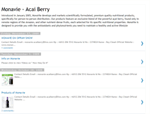 Tablet Screenshot of monavie-acaiberry-malaysia.blogspot.com