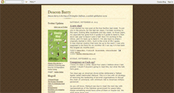 Desktop Screenshot of deaconbarry.blogspot.com