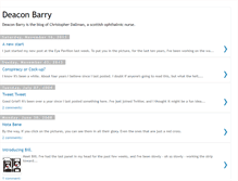 Tablet Screenshot of deaconbarry.blogspot.com