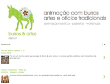 Tablet Screenshot of burros-artes.blogspot.com