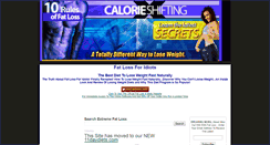 Desktop Screenshot of fatloss4idiotswork.blogspot.com