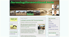 Desktop Screenshot of farmingforscotland.blogspot.com