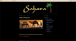 Desktop Screenshot of oursahara.blogspot.com