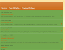 Tablet Screenshot of buyritalinonline.blogspot.com