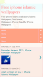 Mobile Screenshot of iphoneislamicwallpapers.blogspot.com