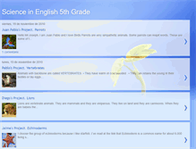 Tablet Screenshot of learnscienceinenglish5.blogspot.com