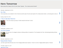 Tablet Screenshot of herotomorrow.blogspot.com