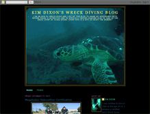 Tablet Screenshot of kimdixondiving.blogspot.com