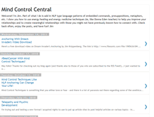 Tablet Screenshot of mindcontrolcentral.blogspot.com