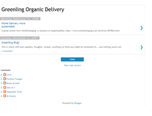 Tablet Screenshot of greenlingblog.blogspot.com