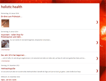 Tablet Screenshot of holistichealth72.blogspot.com