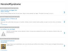 Tablet Screenshot of heroinesyndromezm.blogspot.com