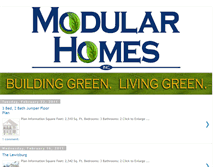 Tablet Screenshot of modularhomeinc.blogspot.com