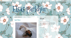 Desktop Screenshot of elsas-parldjur.blogspot.com