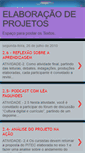 Mobile Screenshot of elaborandoprojetos2010.blogspot.com