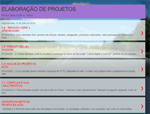 Tablet Screenshot of elaborandoprojetos2010.blogspot.com