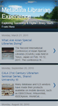 Mobile Screenshot of metadatalibrarian.blogspot.com