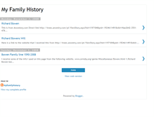 Tablet Screenshot of myfamilyhistory2008.blogspot.com