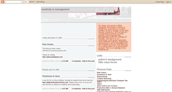 Desktop Screenshot of creativityinmanagement.blogspot.com