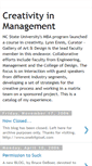 Mobile Screenshot of creativityinmanagement.blogspot.com