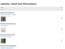 Tablet Screenshot of hidupyangdamai.blogspot.com