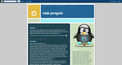 Desktop Screenshot of coisasdeclubpenguin.blogspot.com