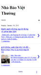 Mobile Screenshot of nhabaovietthuong.blogspot.com
