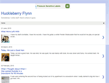 Tablet Screenshot of huckleberryflynn.blogspot.com