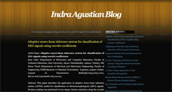 Desktop Screenshot of indra-agustian.blogspot.com