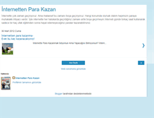 Tablet Screenshot of internettenparakazanforum.blogspot.com