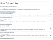 Tablet Screenshot of kenzacoleman.blogspot.com