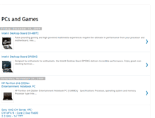 Tablet Screenshot of pcsandgames.blogspot.com