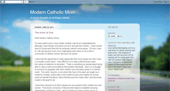 Desktop Screenshot of moderncatholicmoms.blogspot.com