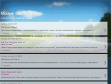 Tablet Screenshot of moderncatholicmoms.blogspot.com