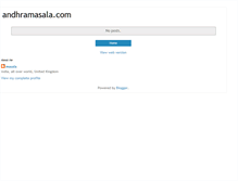 Tablet Screenshot of masalamanthra.blogspot.com