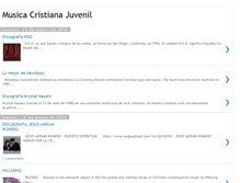 Tablet Screenshot of musicacristianajuvenilgratis.blogspot.com