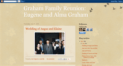 Desktop Screenshot of eugeneandalmagrahamfamilyreunion.blogspot.com