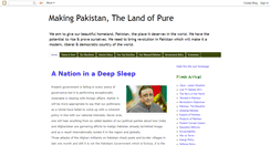 Desktop Screenshot of ihaveadream-pakistan.blogspot.com