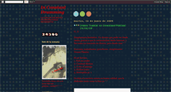 Desktop Screenshot of inconstantdrumming.blogspot.com