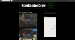 Desktop Screenshot of kinggamingcrew.blogspot.com