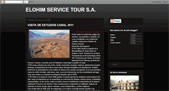 Desktop Screenshot of elohimservicetours.blogspot.com