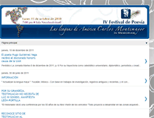 Tablet Screenshot of festivaldepoesiacarlosmontemayor.blogspot.com