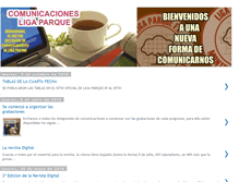 Tablet Screenshot of comunicacionesparque.blogspot.com