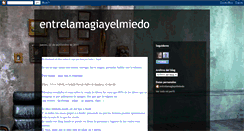 Desktop Screenshot of entrelamagiayelmiedo.blogspot.com