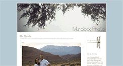 Desktop Screenshot of murdockfineartphotography.blogspot.com