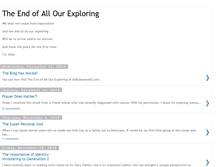 Tablet Screenshot of endofourexploring.blogspot.com