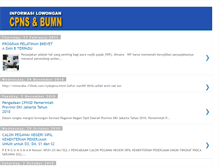 Tablet Screenshot of infolowongancpnsdanbumn.blogspot.com