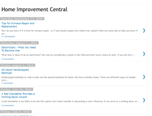 Tablet Screenshot of homeimprovementcentral.blogspot.com
